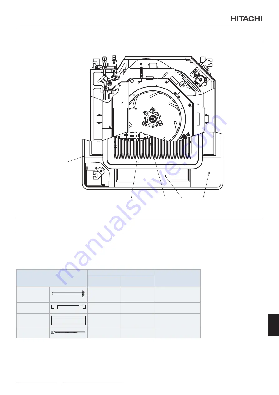 Hitachi P-AP160KA3 Installation & Operation Manual Download Page 169