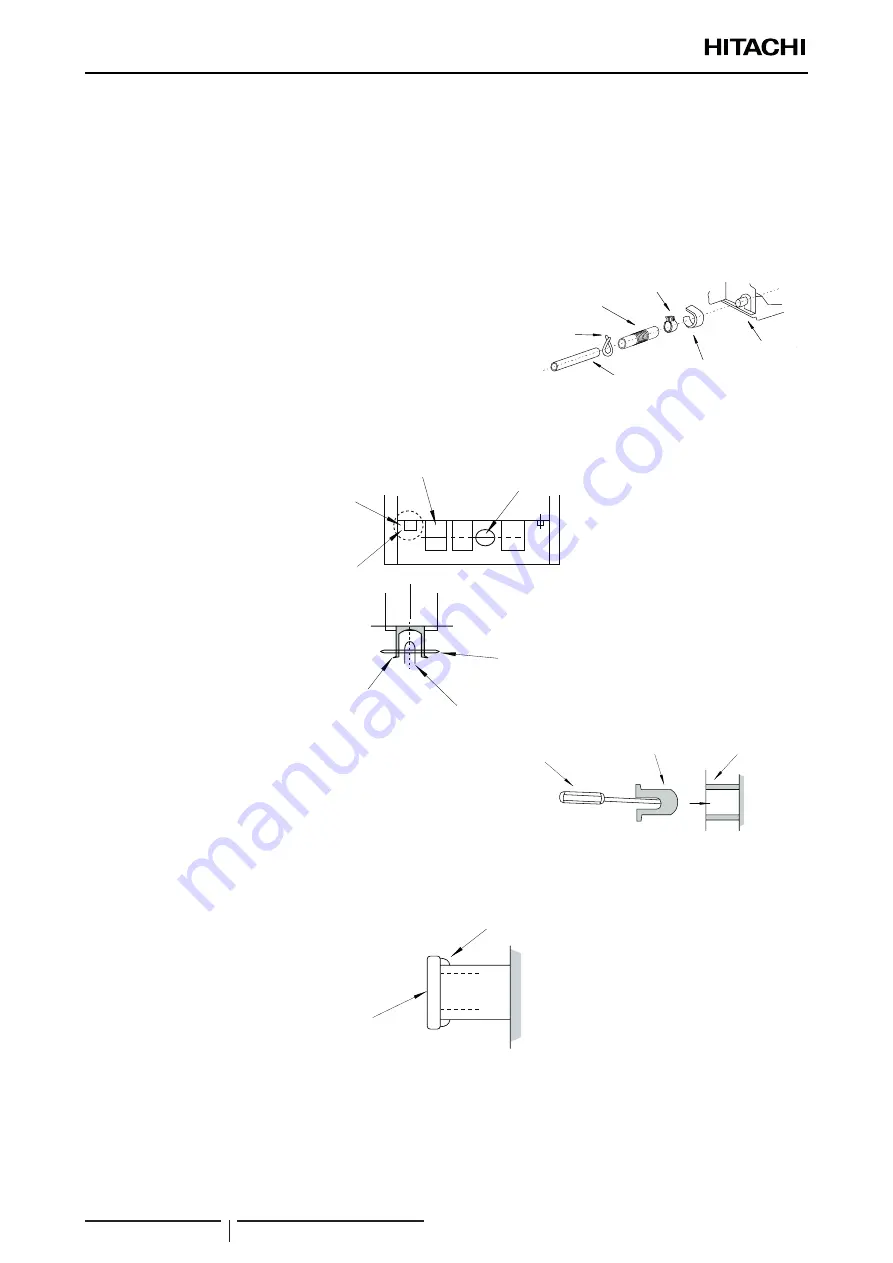 Hitachi P-AP56NAM Service Manual Download Page 128