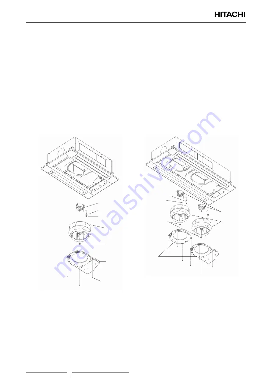 Hitachi P-AP56NAM Service Manual Download Page 284