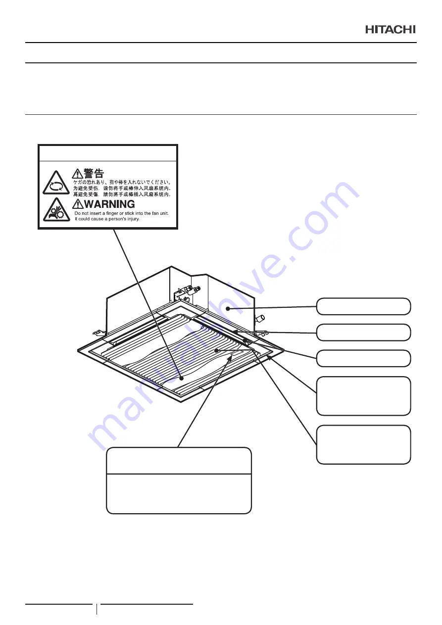 Hitachi P-GP160KAP Installation & Operation Manual Download Page 14