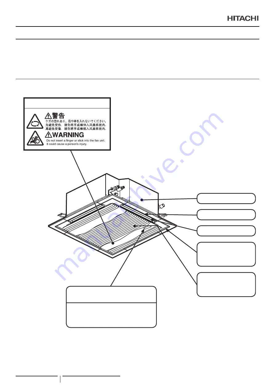 Hitachi P-GP160KAP Installation & Operation Manual Download Page 86