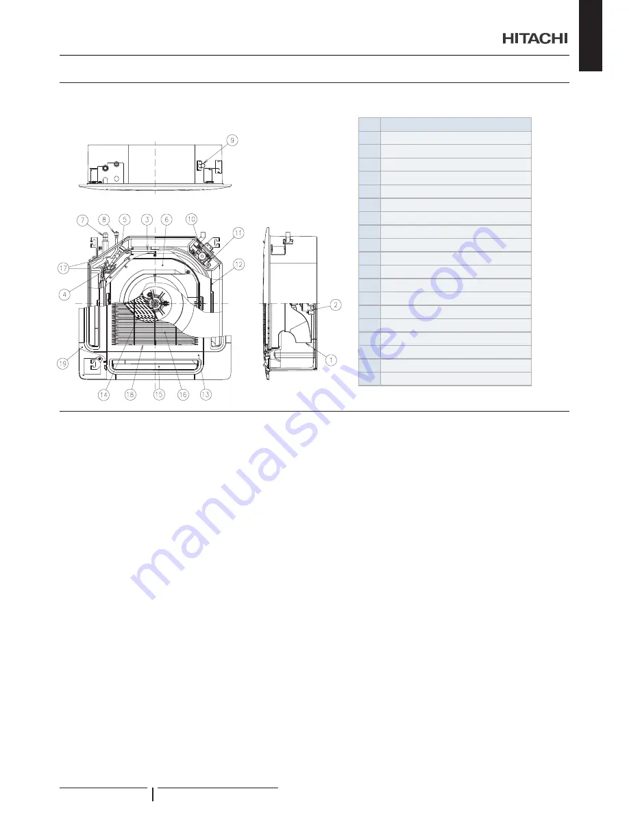 Hitachi P-N23NA Installation And Operation Manual Download Page 9