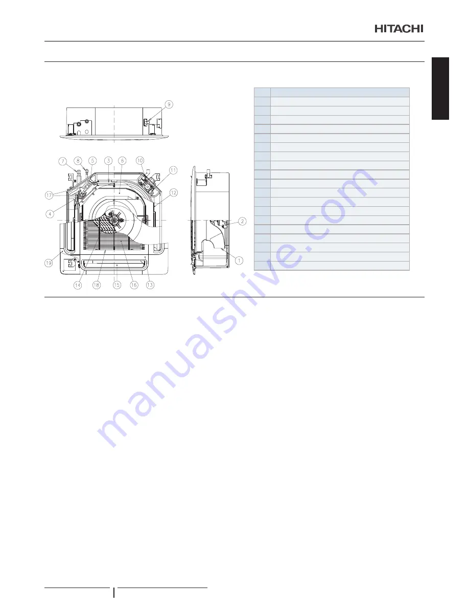 Hitachi P-N23NA Installation And Operation Manual Download Page 21