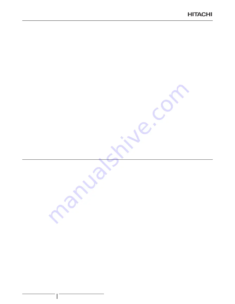 Hitachi P-N23NA Installation And Operation Manual Download Page 32