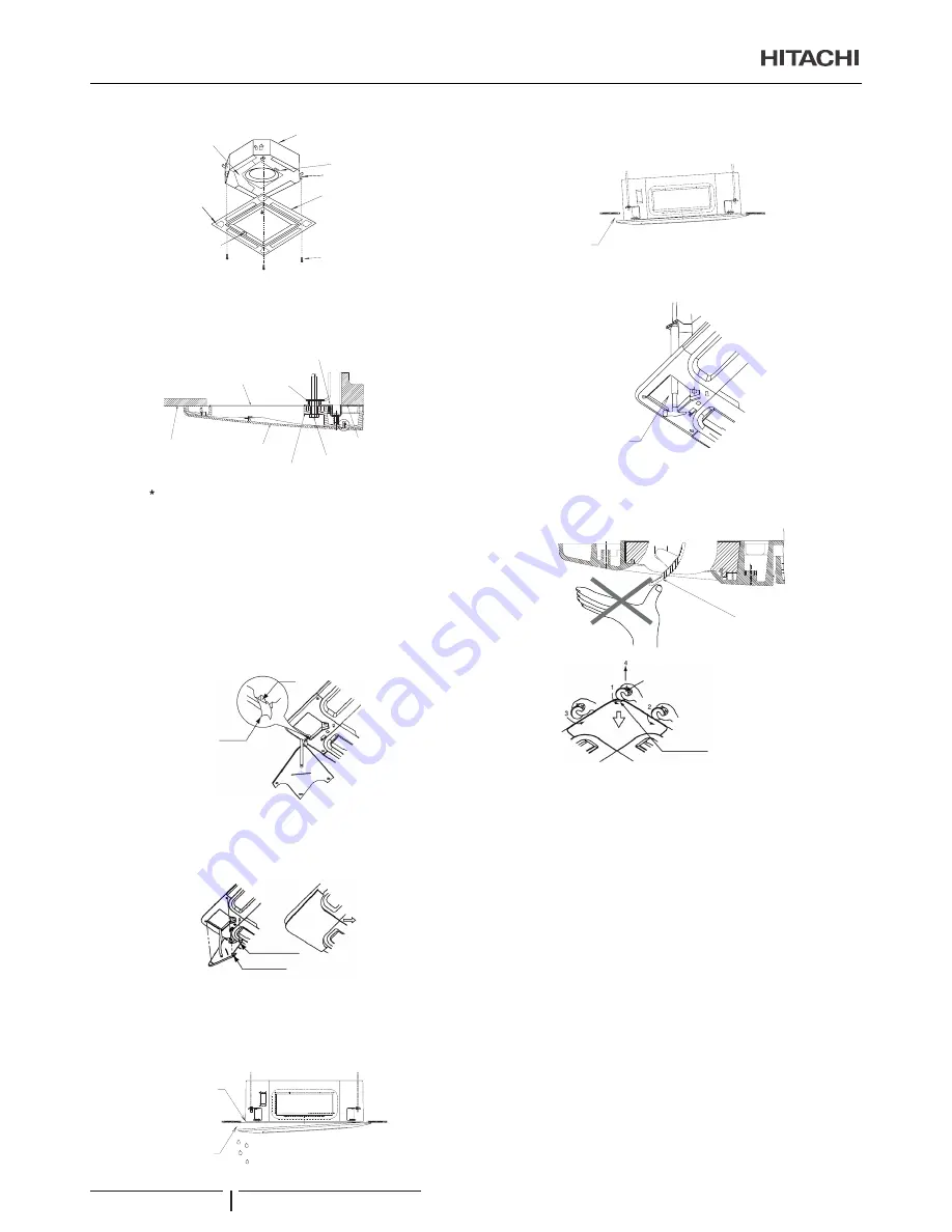 Hitachi P-N23NA Installation And Operation Manual Download Page 40