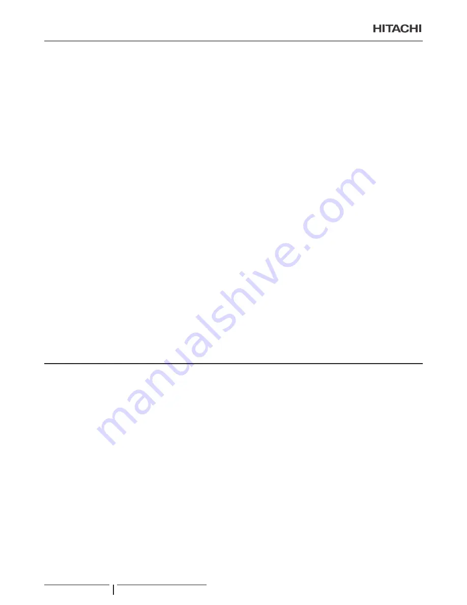 Hitachi P-N23NA Installation And Operation Manual Download Page 68