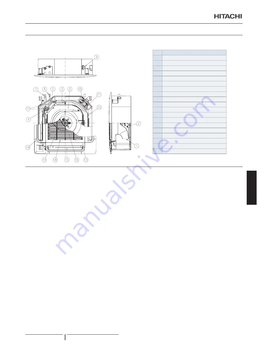 Hitachi P-N23NA Installation And Operation Manual Download Page 69