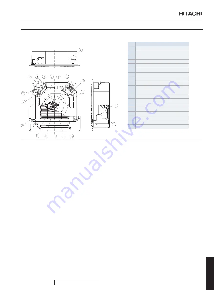 Hitachi P-N23NA Installation And Operation Manual Download Page 117