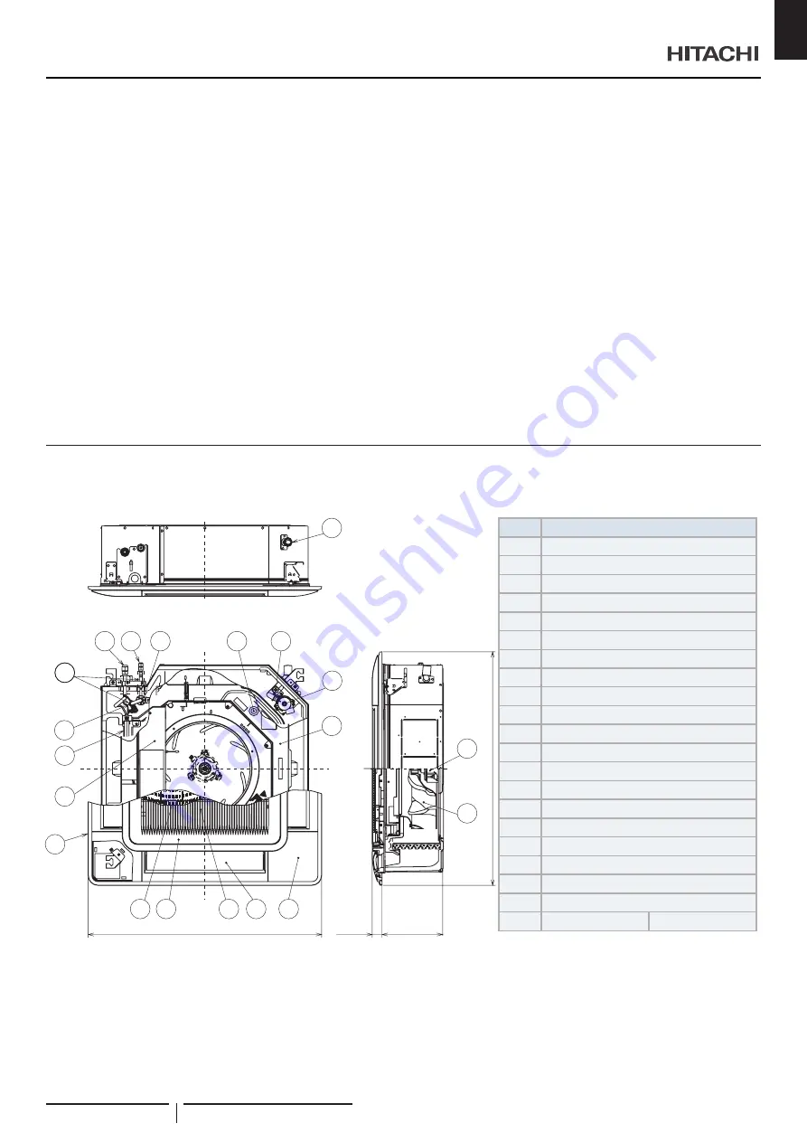 Hitachi P-N23NA2 Installation And Operation Manual Download Page 37