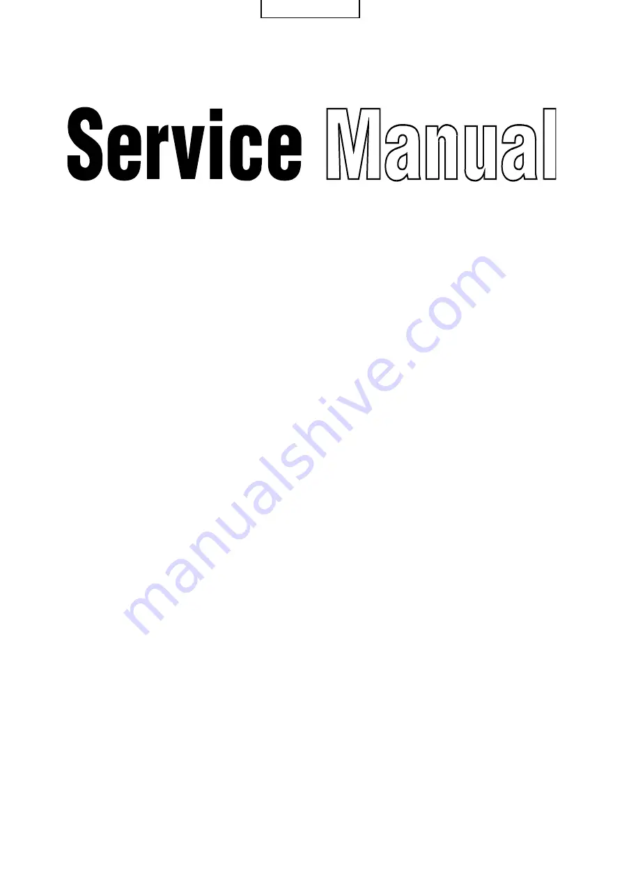 Hitachi PDV302 Service Manual Download Page 2