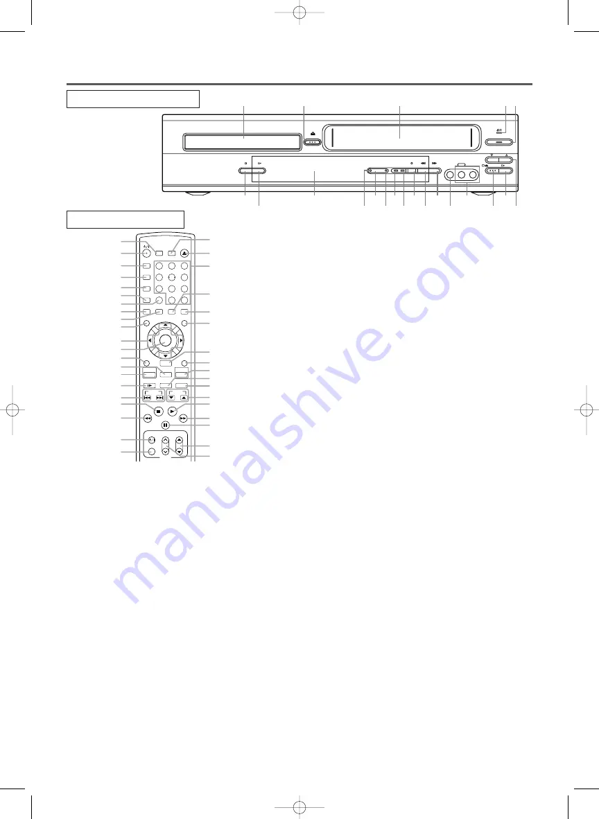 Hitachi PF73U - DV - DVD/VCR Combo Instruction Manual Download Page 36