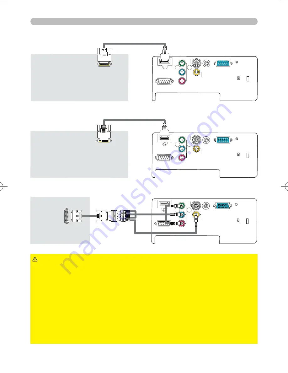 Hitachi PJ-TX300E User Manual Download Page 24