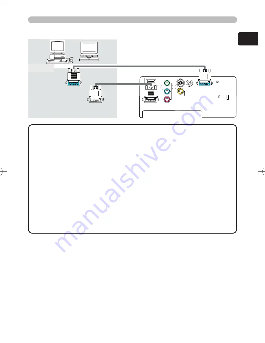 Hitachi PJ-TX300E User Manual Download Page 25