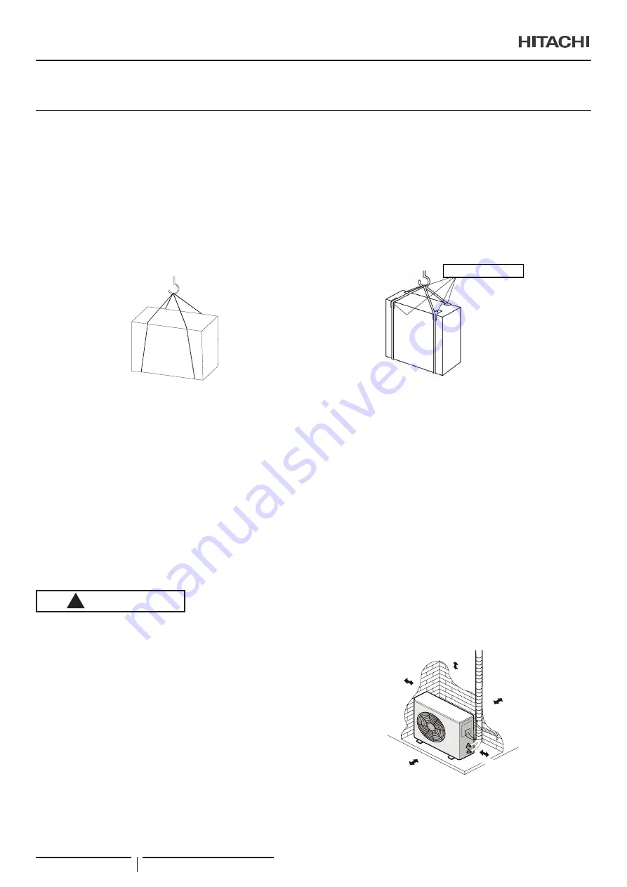 Hitachi Primairy Series Installation & Maintenance Manual Download Page 14