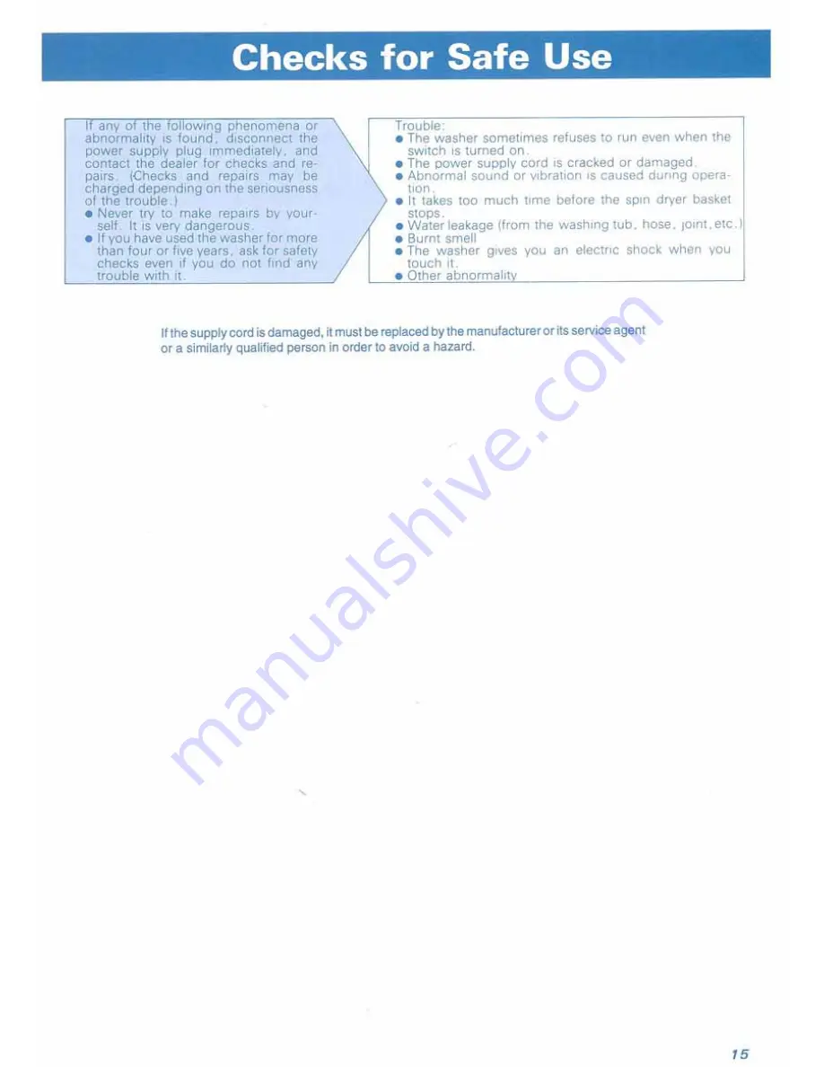 Hitachi PS-70AP Instruction Manual Download Page 15