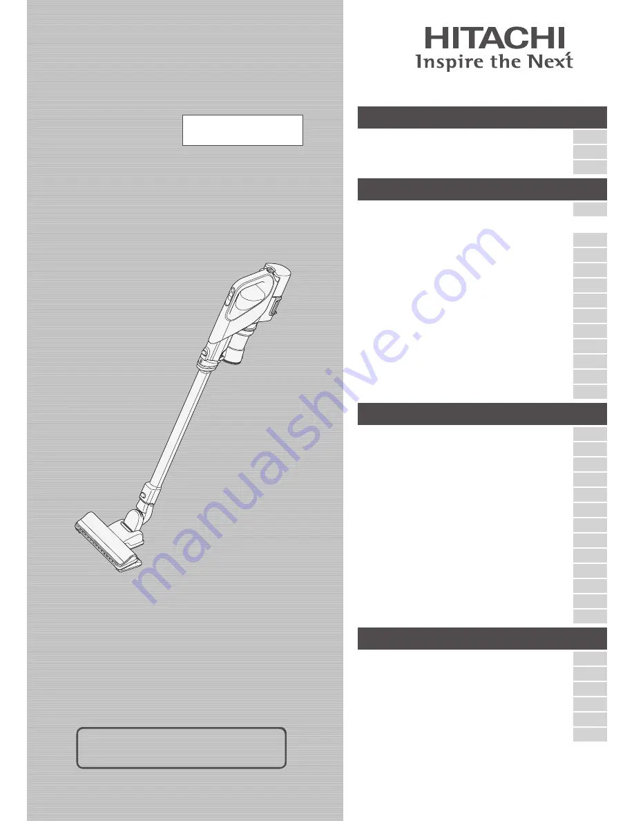 Hitachi PV-XEH900 Instruction Manual Download Page 1