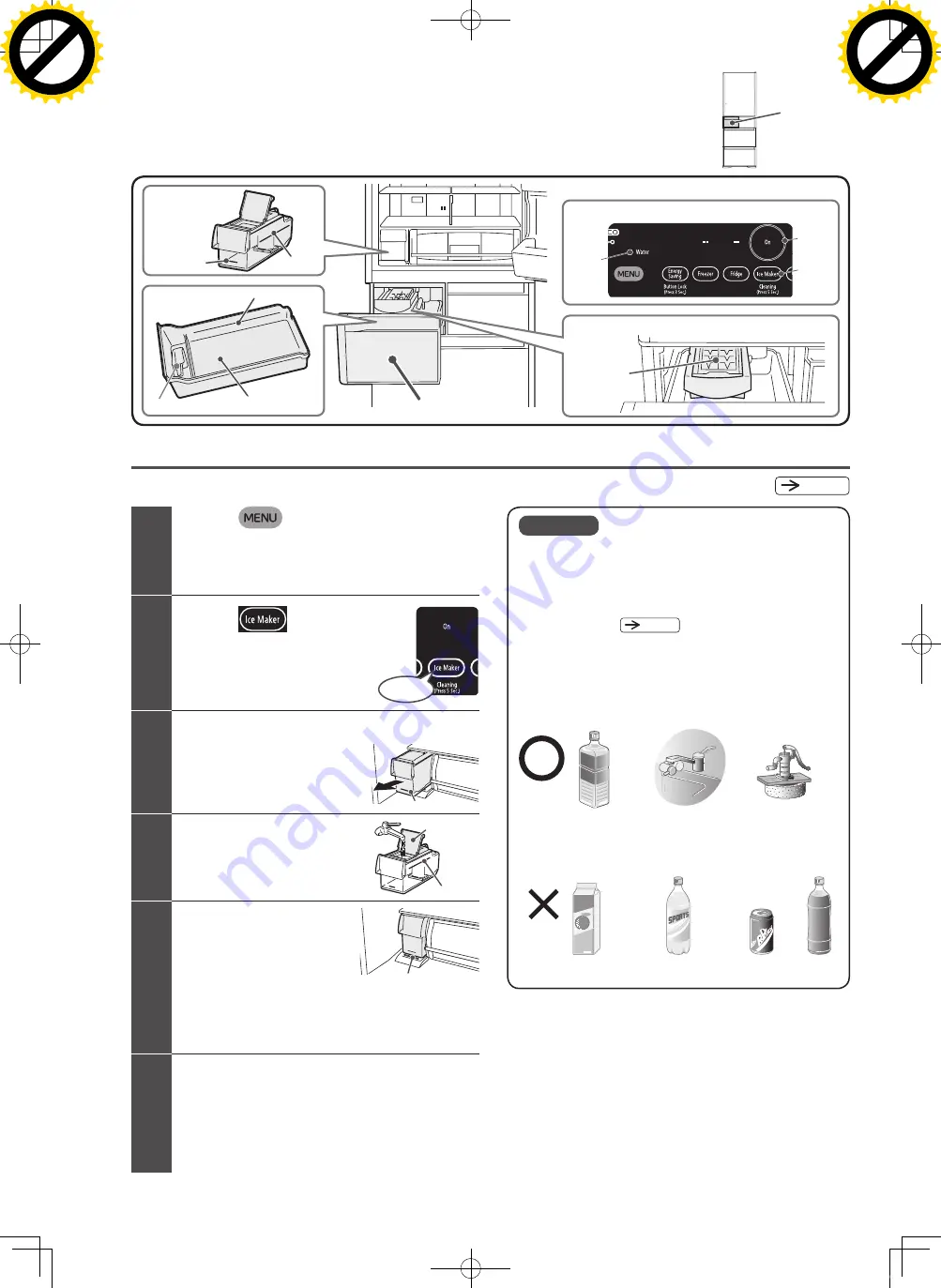 Hitachi R-G420KH Instruction Manual Download Page 16