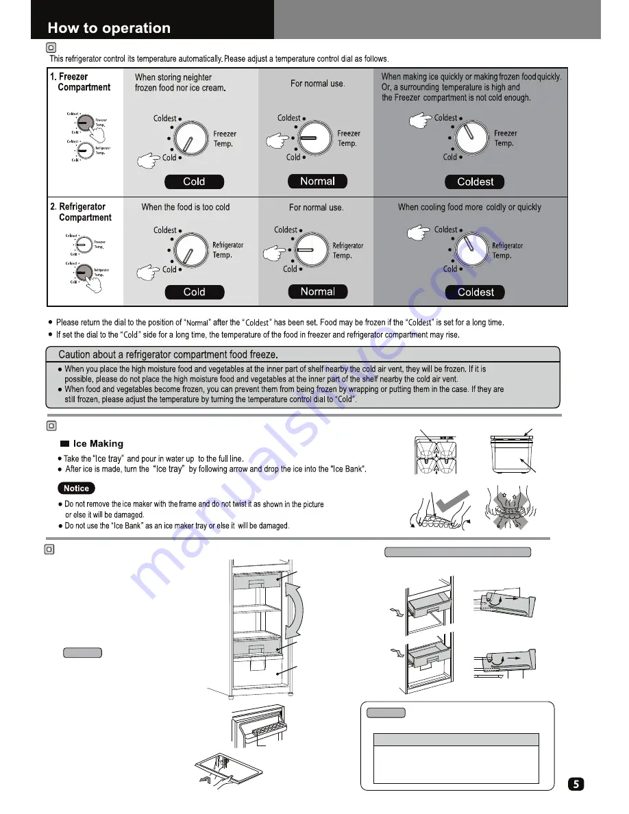 Hitachi R-H310P4H Скачать руководство пользователя страница 5