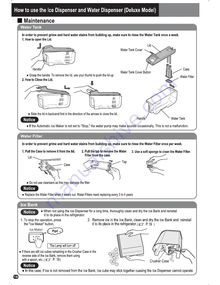 Hitachi R-M700GP2MS Instruction Manual Download Page 18