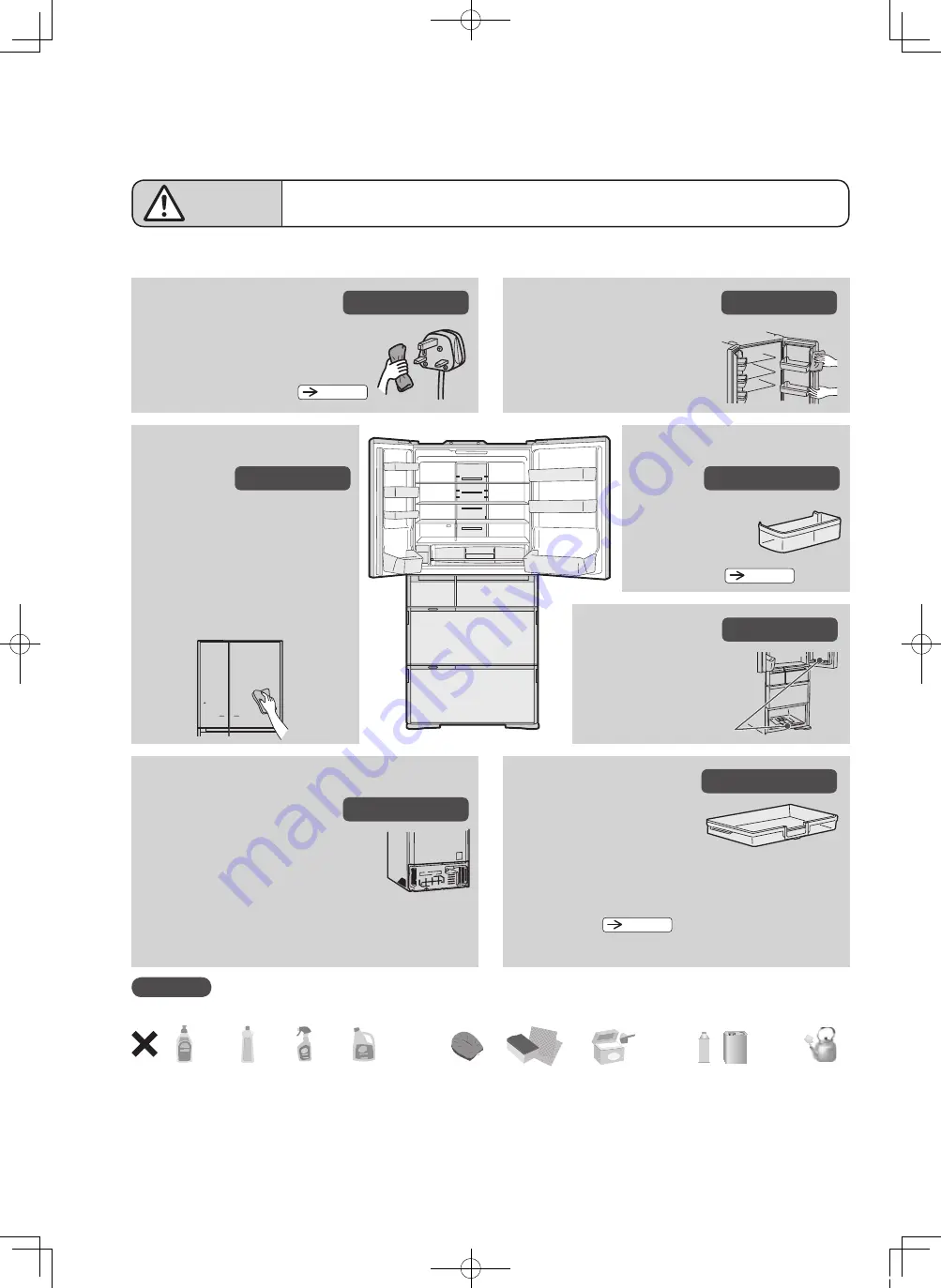 Hitachi R-WX620KA Instruction Manual Download Page 27