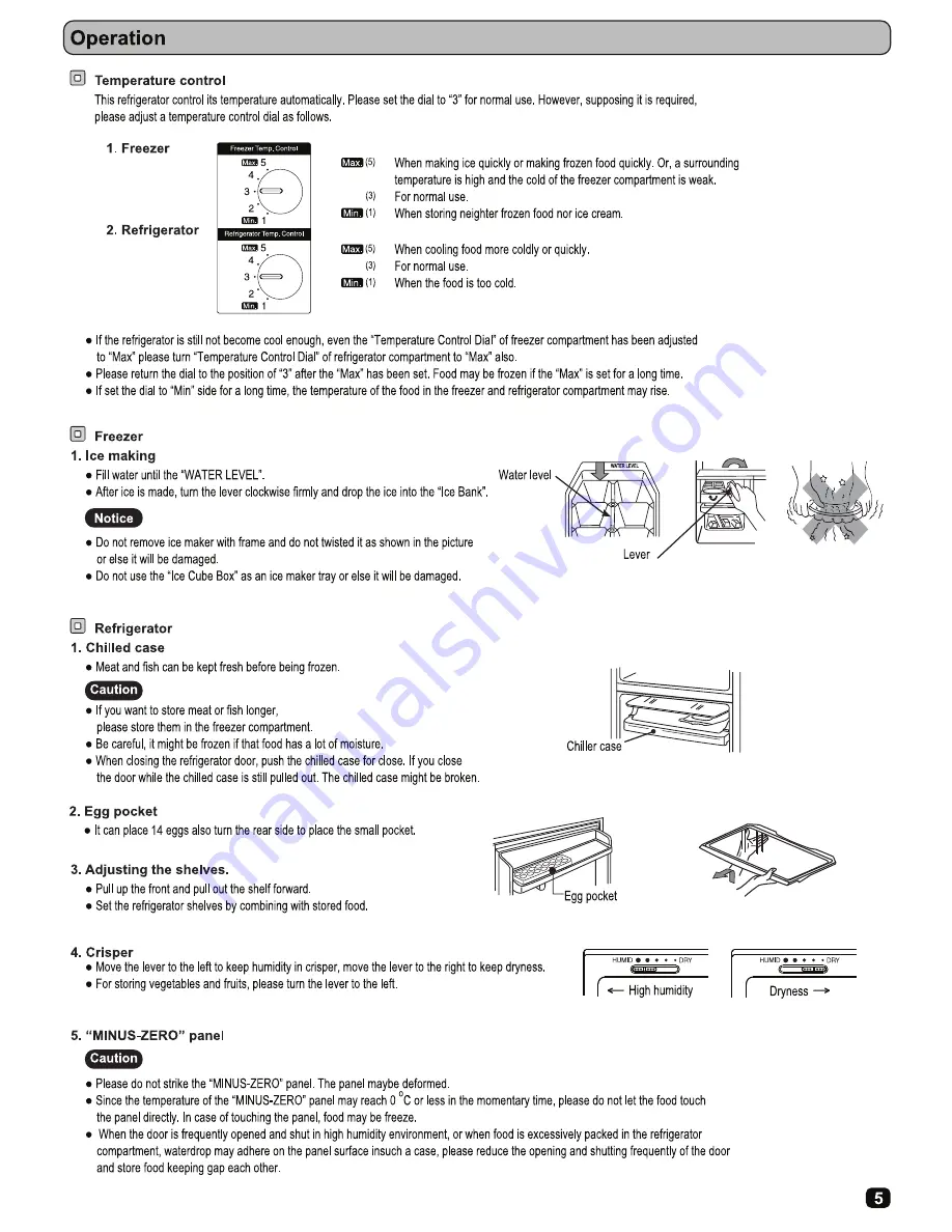 Hitachi R-Z610ERS9 Скачать руководство пользователя страница 5