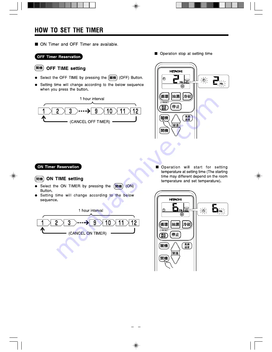 Hitachi RA-13KDF Operation And Installation Manual Download Page 9