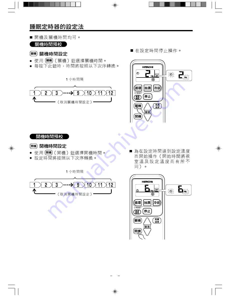 Hitachi RA-13KDF Operation And Installation Manual Download Page 26