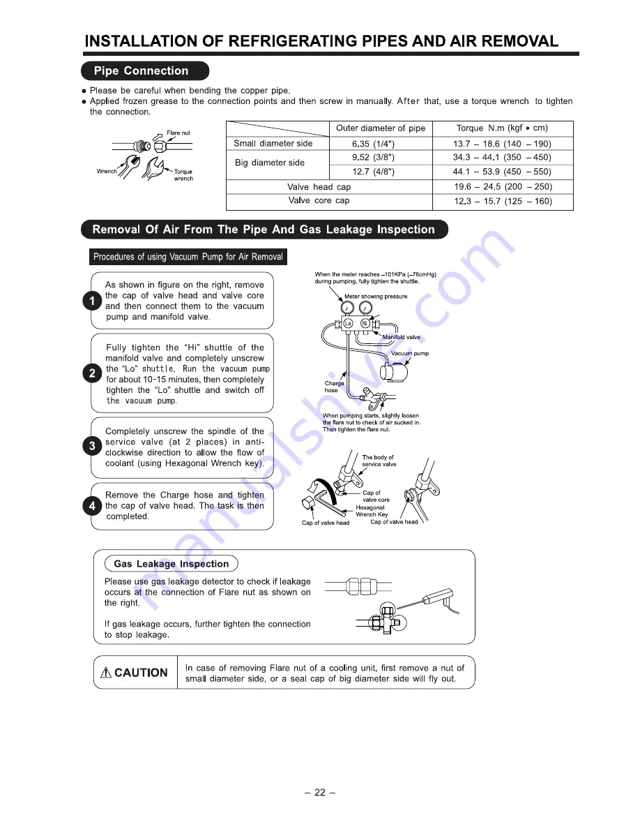 Hitachi RAC-07BH2 Скачать руководство пользователя страница 22