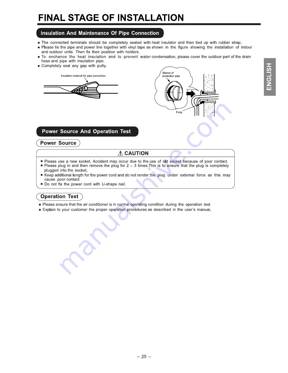 Hitachi RAC-07BH2 Скачать руководство пользователя страница 25