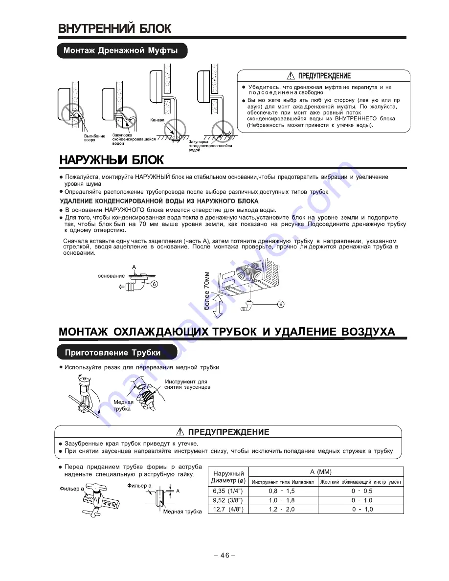 Hitachi RAC-07BH2 Instruction And Installation Manual Download Page 46