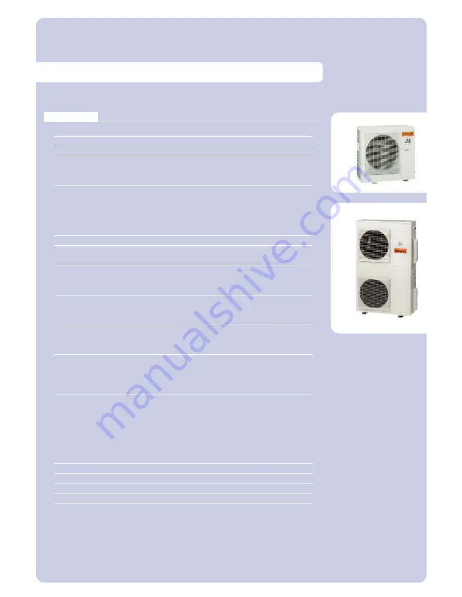 Hitachi RAC-07G4 Information Booklet & User Manual Download Page 33