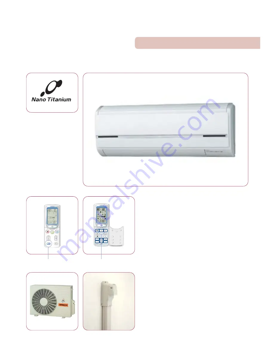 Hitachi RAC-07G4 Information Booklet & User Manual Download Page 64