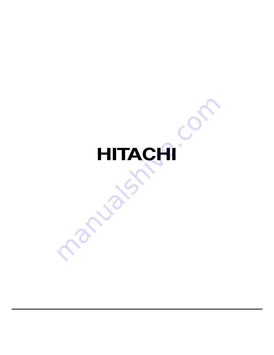 Hitachi RAC-07G4 Скачать руководство пользователя страница 70