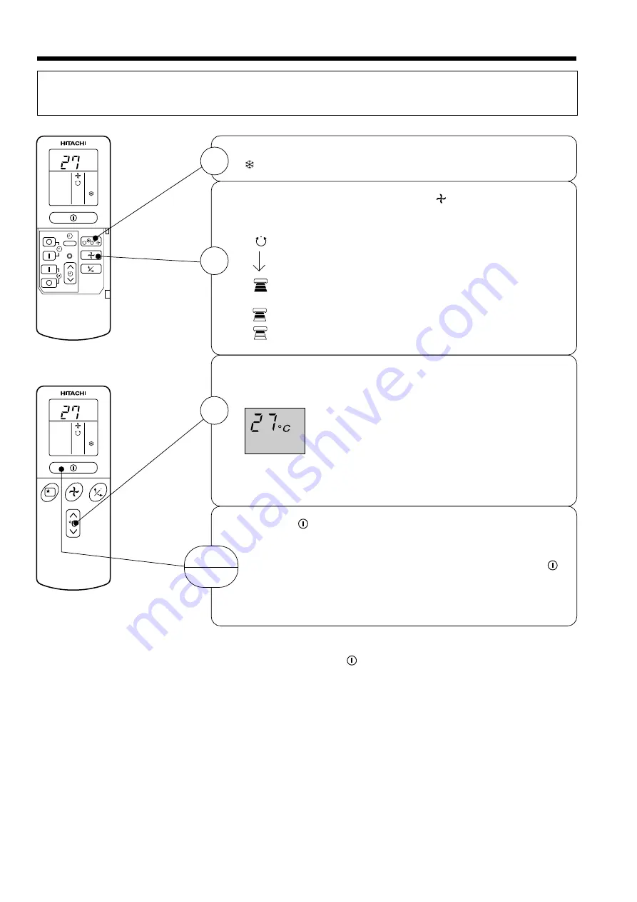 Hitachi RAC-08CH9 Скачать руководство пользователя страница 17