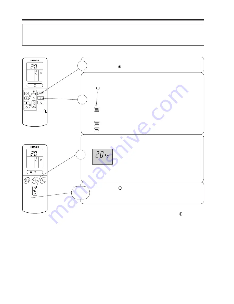 Hitachi RAC-08KH2 Instruction Manual Download Page 34