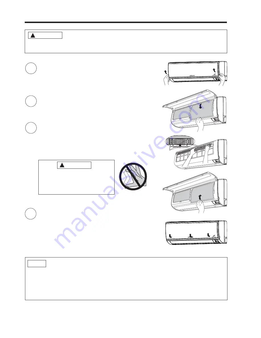 Hitachi RAC-08LH1 Instruction Manual Download Page 20