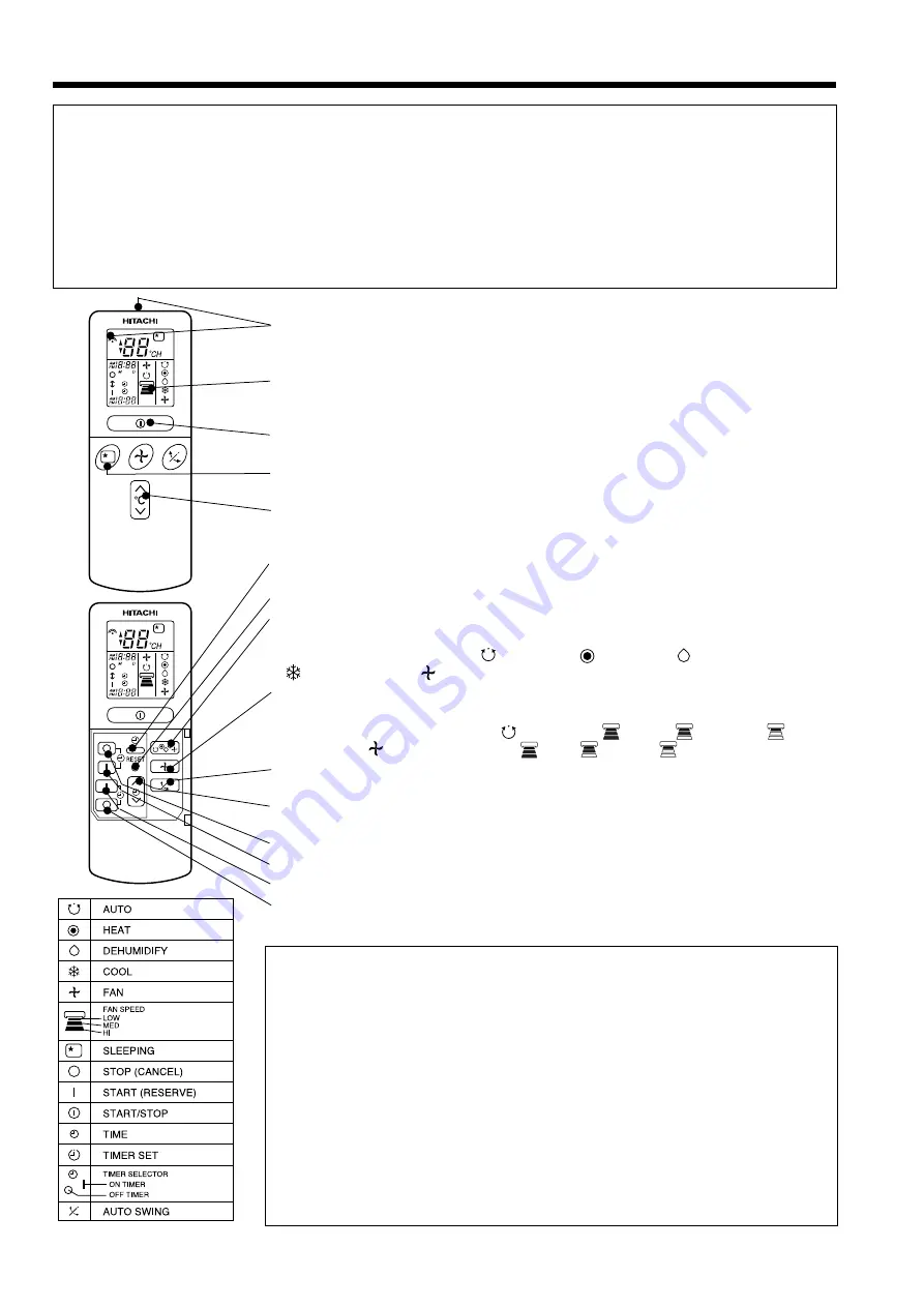 Hitachi RAC-08LH1 Скачать руководство пользователя страница 12