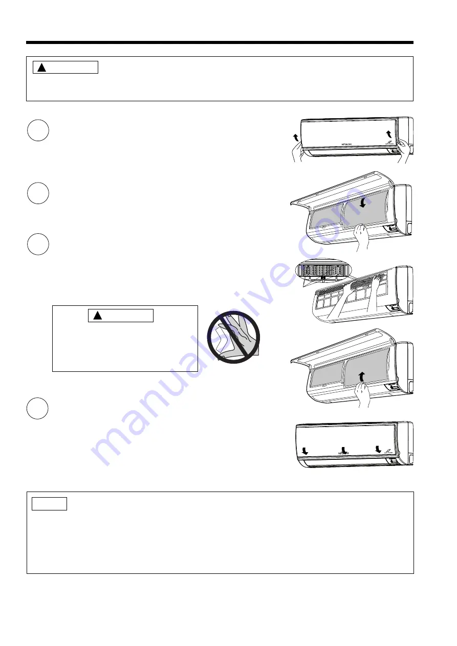 Hitachi RAC-08LH1 Service Manual Download Page 26