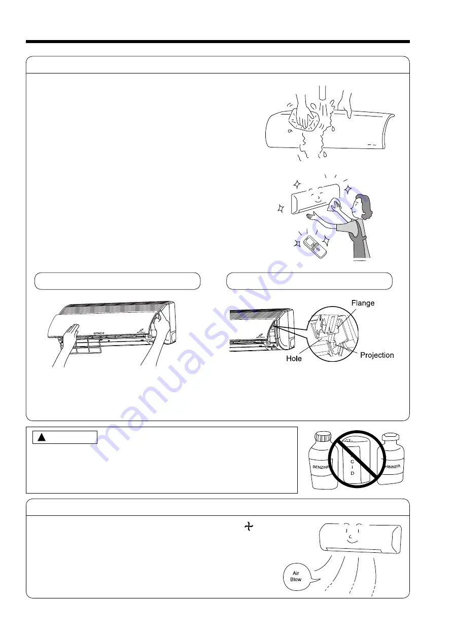 Hitachi RAC-08LH1 Service Manual Download Page 28