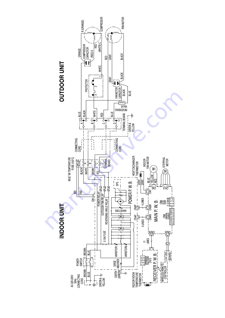 Hitachi RAC-08LH1 Service Manual Download Page 36