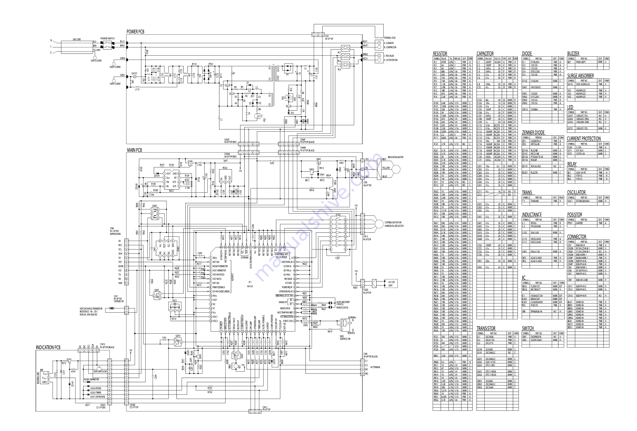 Hitachi RAC-08LH1 Service Manual Download Page 39