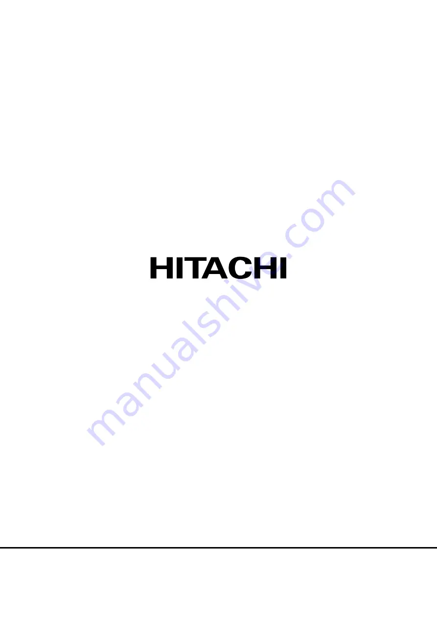 Hitachi RAC-08LH1 Service Manual Download Page 76