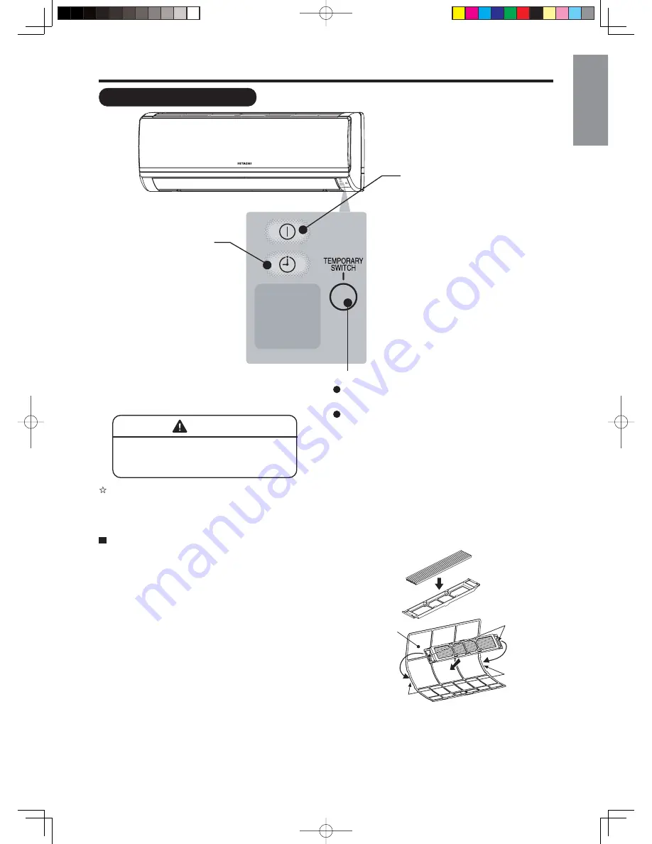 Hitachi RAC-08PH1 Installation Manual Download Page 5