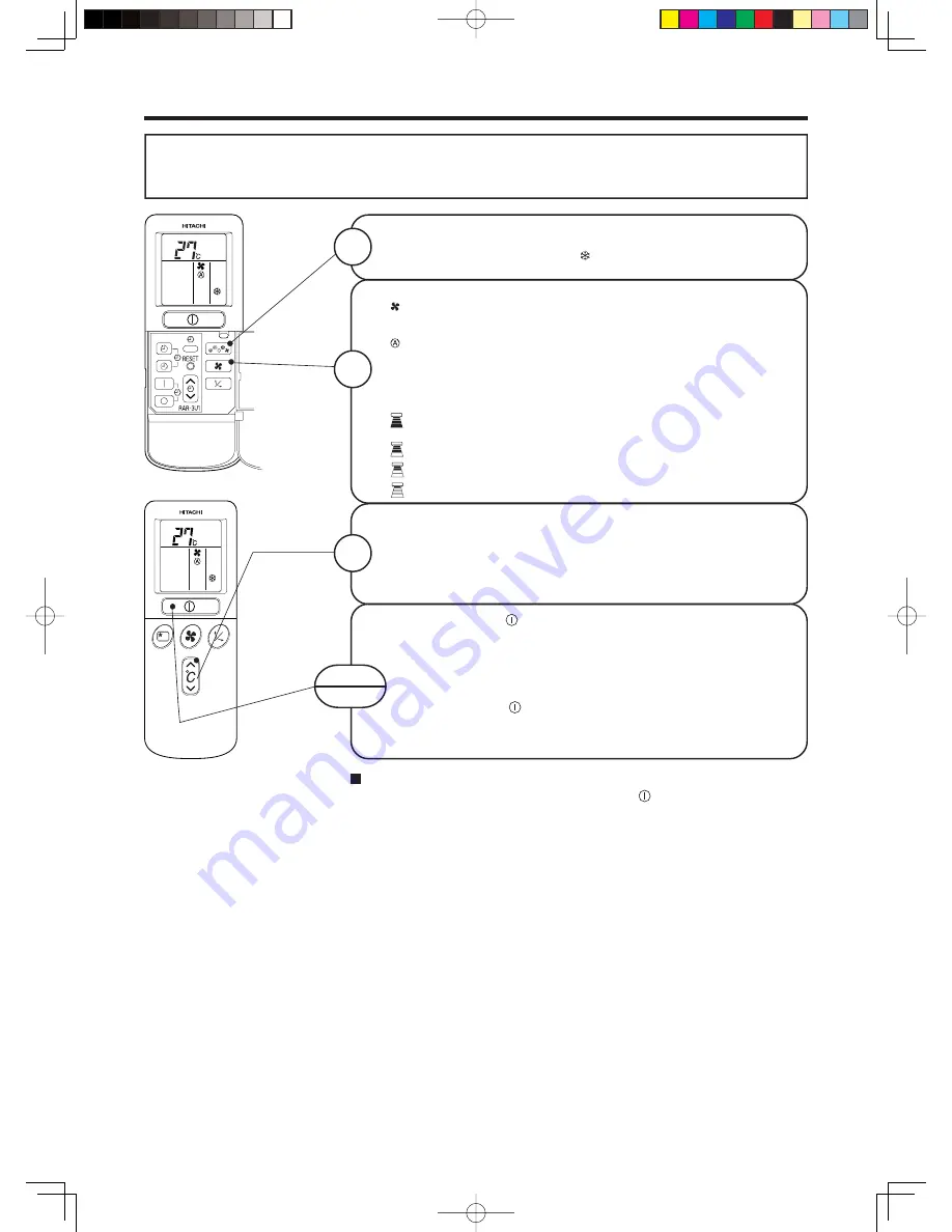 Hitachi RAC-08PH1 Скачать руководство пользователя страница 30