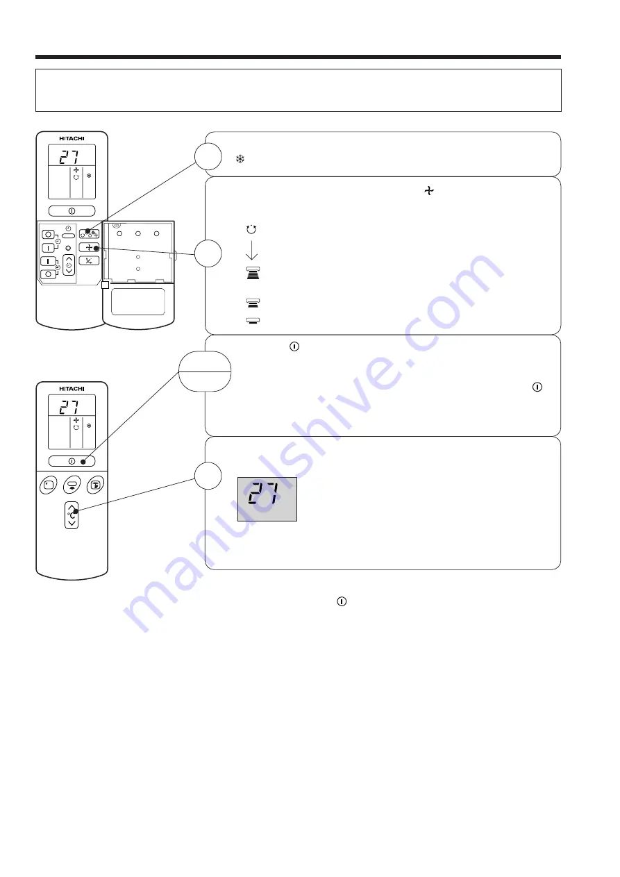 Hitachi RAC-10CE9 Instruction Manual Download Page 8