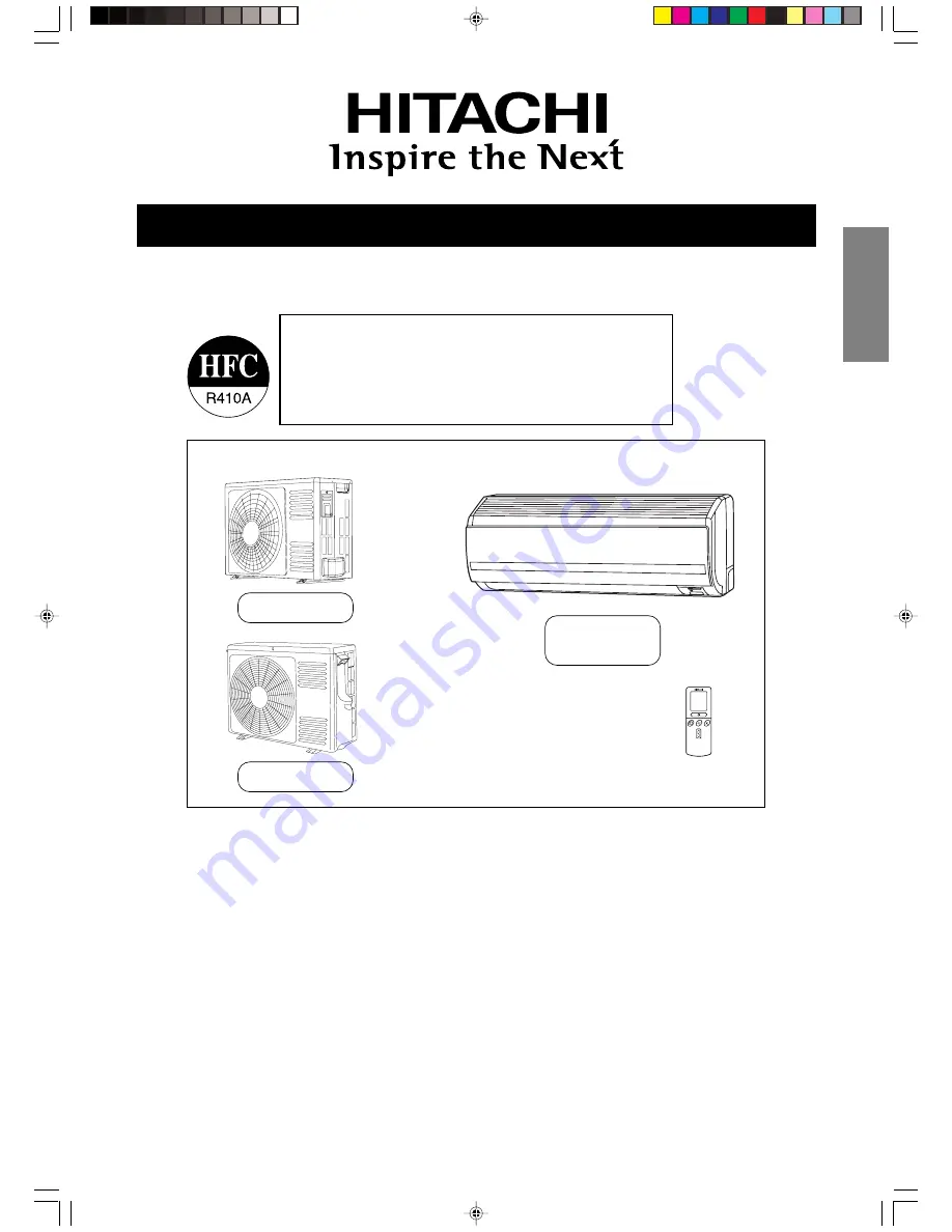 Hitachi RAC-10EH1 Скачать руководство пользователя страница 21