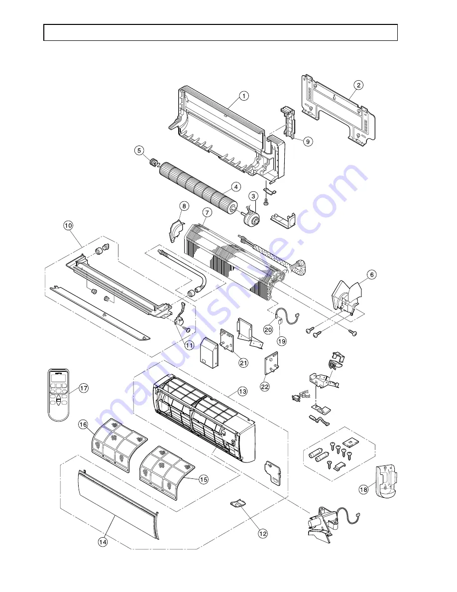 Hitachi RAC-10G5 Service Manual Download Page 56