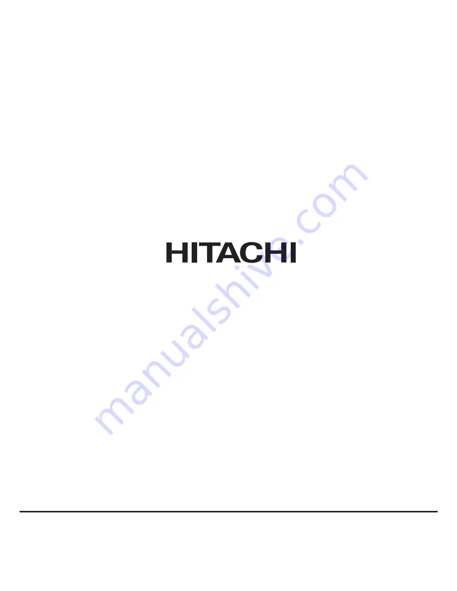 Hitachi RAC-10SH3 Service Manual Download Page 153