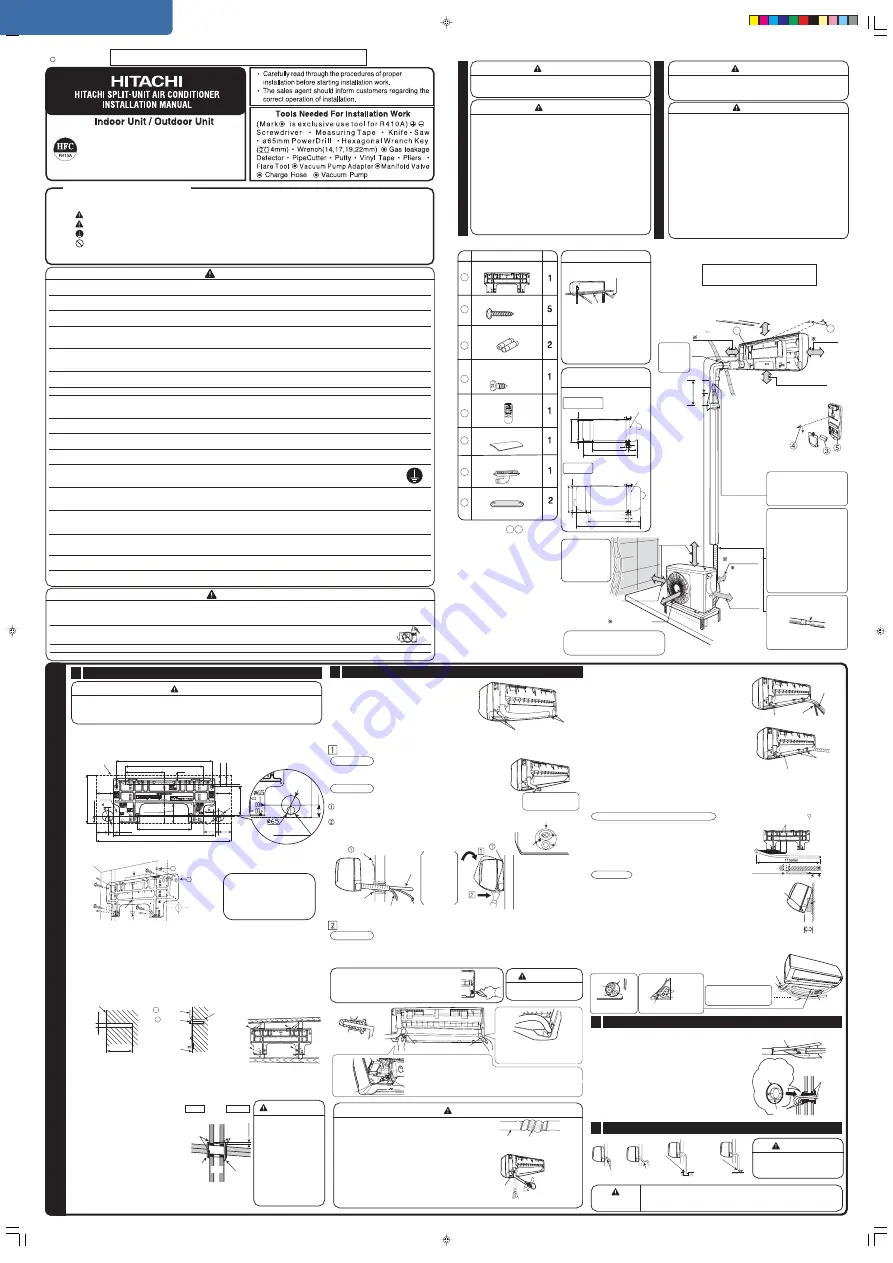 Hitachi RAC-10WECI Скачать руководство пользователя страница 1