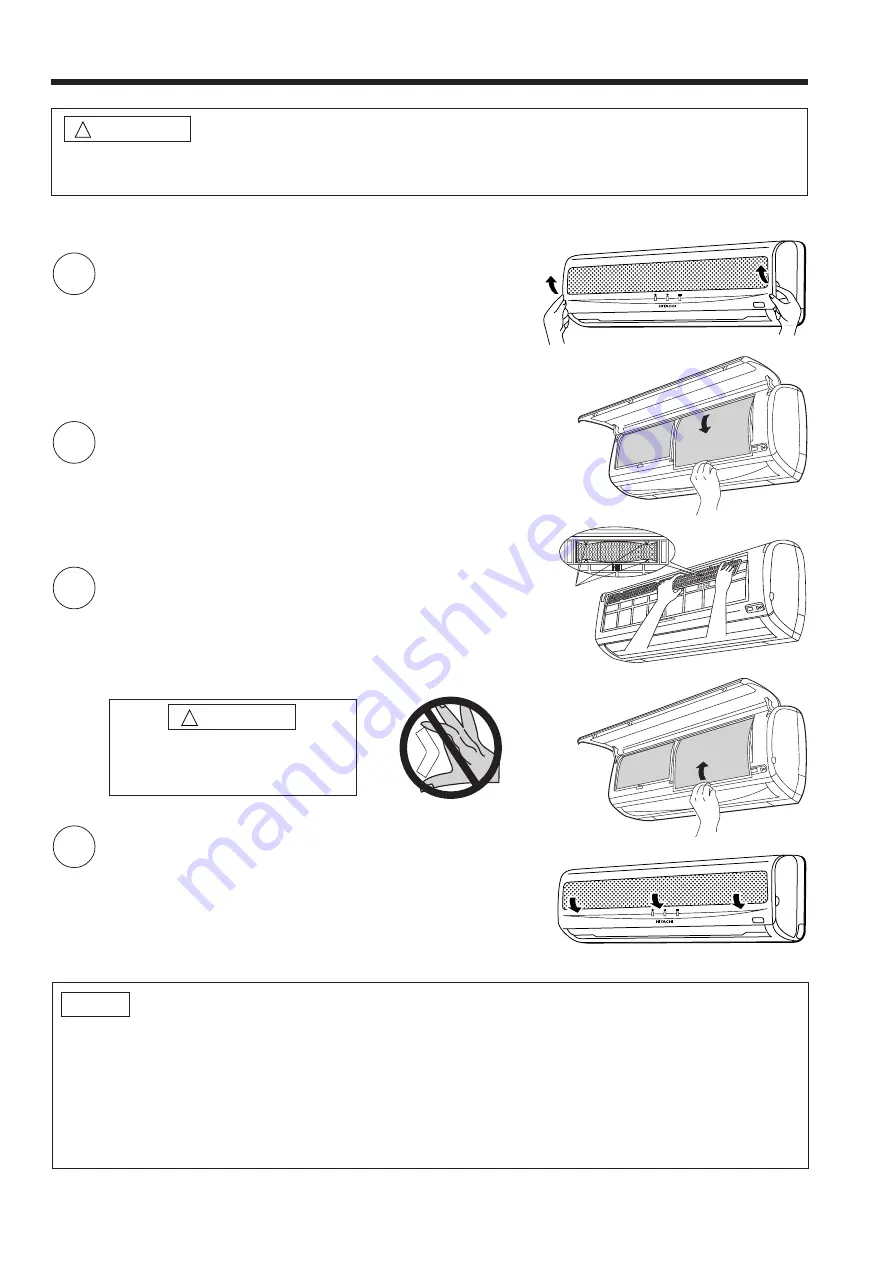 Hitachi RAC-13C8 Instruction Manual Download Page 20